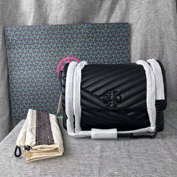 NEW Tory Burch Kira Convertible Quilted Shoulder Bag - Picture 1 of 13